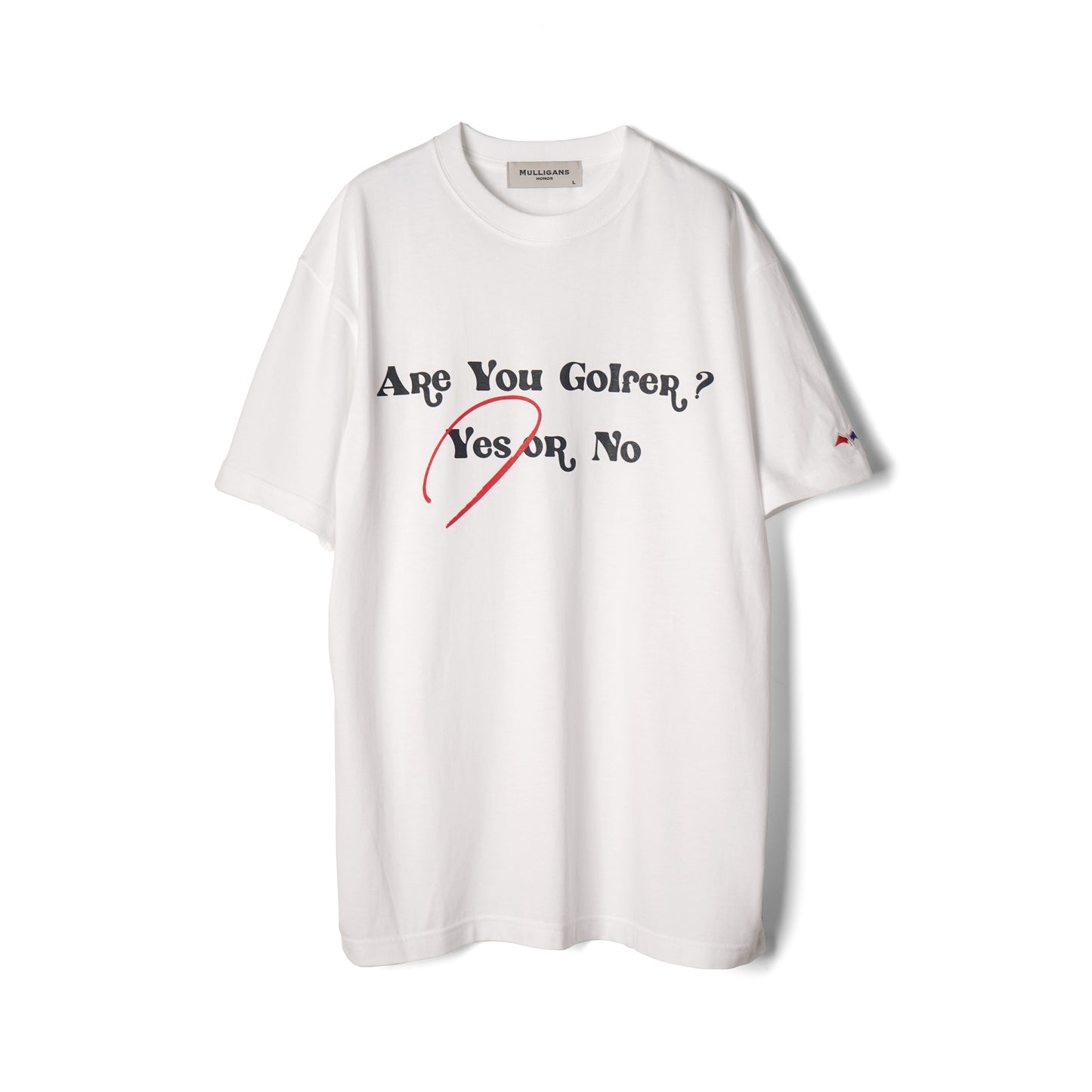 ARE YOU  GOLFER TEE WHITE